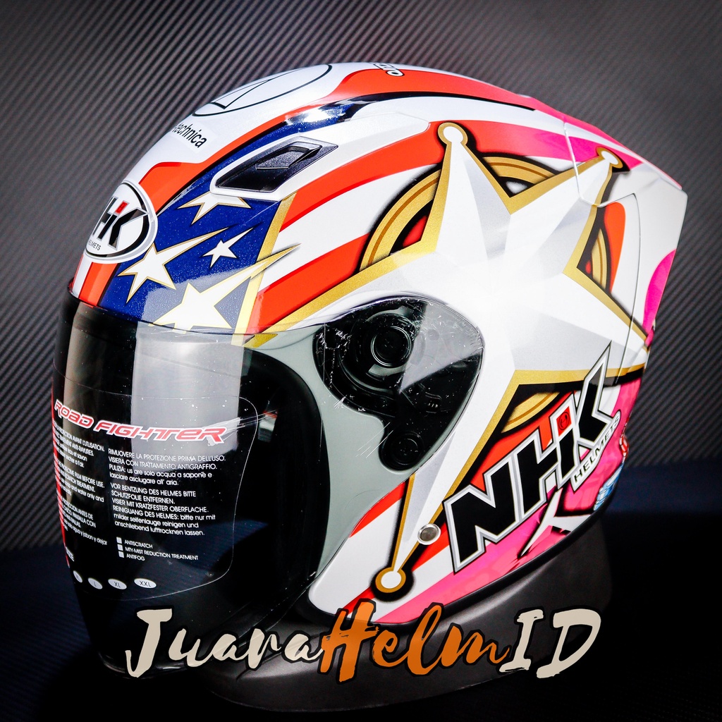 NHK R1 ELITE ALONSO #7 /  STAR WHITE / SINGLE VISOR