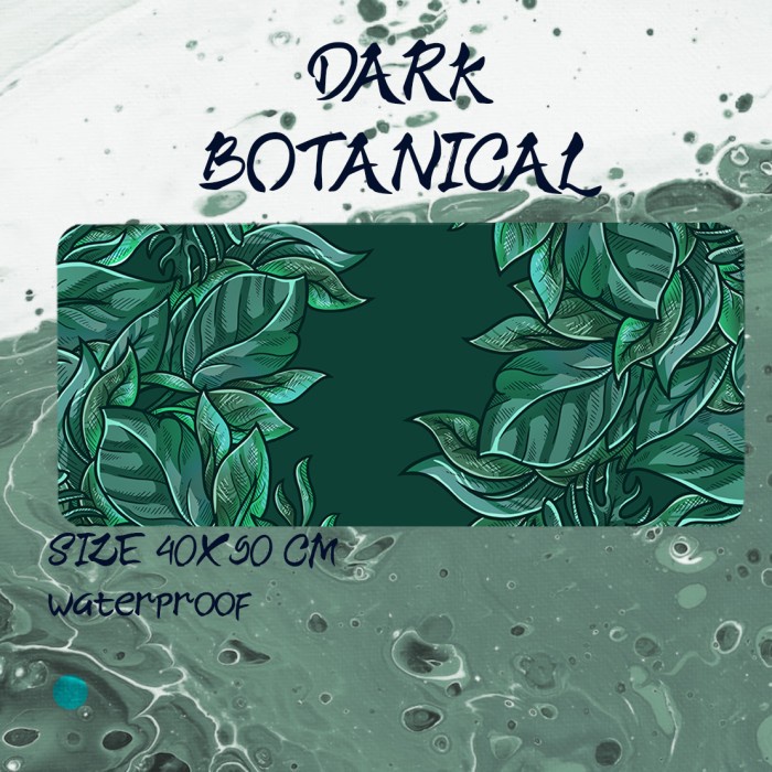 Deskmat Botanical Series Mousepad Gaming By Galatix - LIGHT BOTANICAL