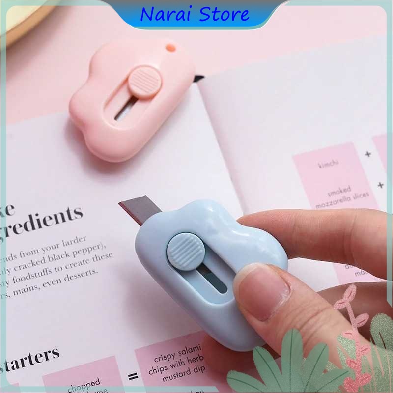 

Shimeiluo Pisau Cutter Mini Pemotong Kertas Desain Cloud
