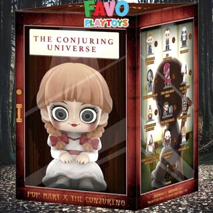 MAINAN- POP MART Warner Bros - The Conjuring Universe Series Blind Box Figure - 1 PC RANDOM