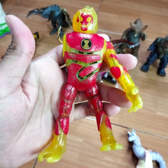 Figure Ben 10 Alien Heatblast - Loose Minus