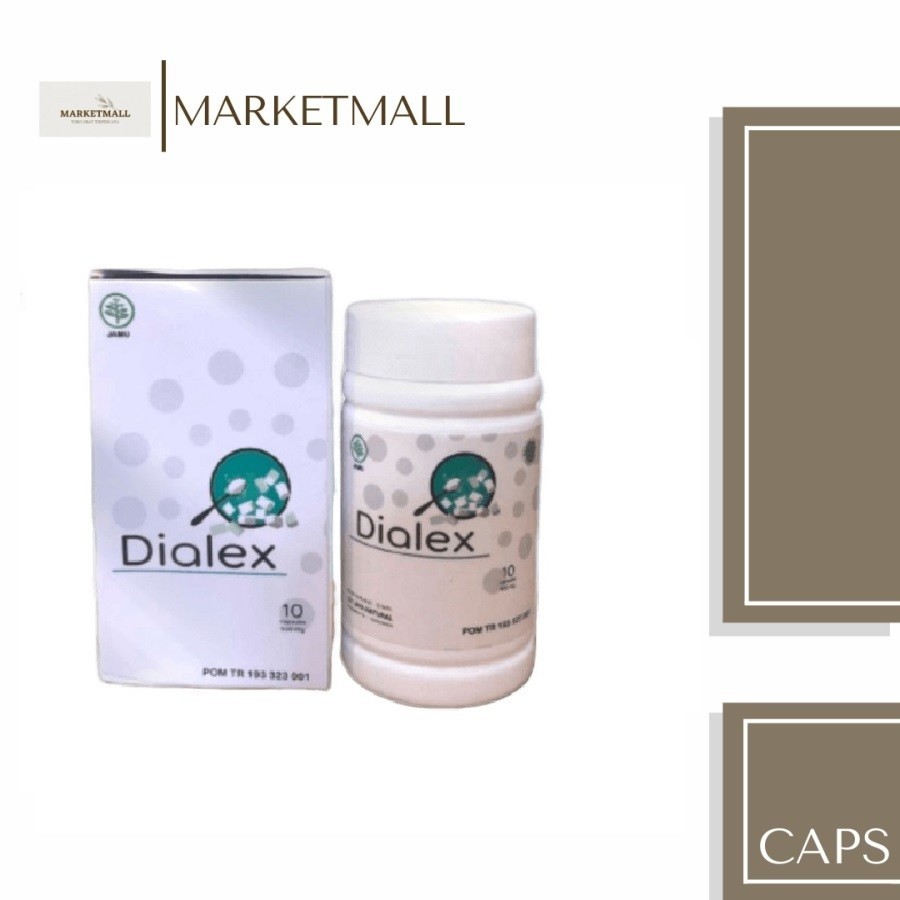 Obat Herbal Diabetes Dialex Original Dialek Kapsul Obat Diabet Alami | 100% Ori