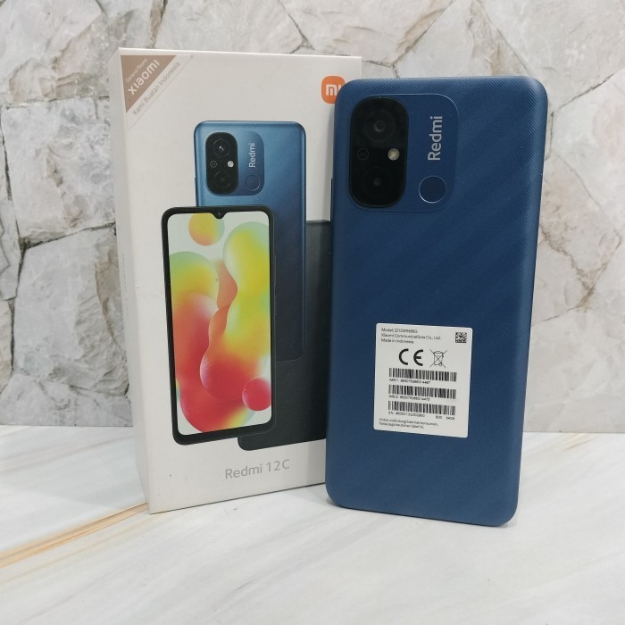 Xiaomi Redmi 12C Ram 3/32GB | Ram 4/64GB | Ram 4/128GB Bekas Original