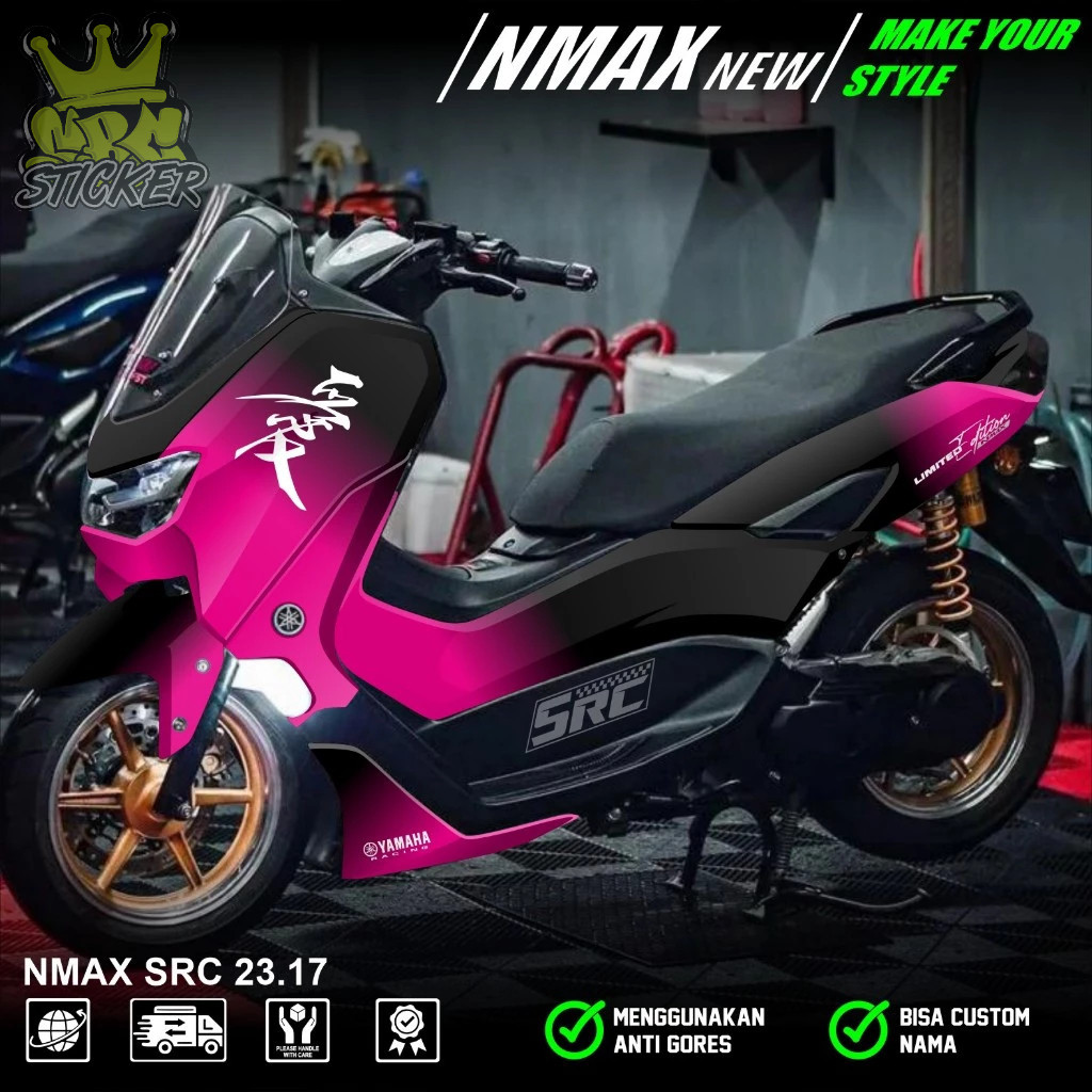 TERBARU Decal Nmax New 2020 2021 2022 Full Body Stiker Nmax New 2022 Full Body Striping Yamaha Nmax 