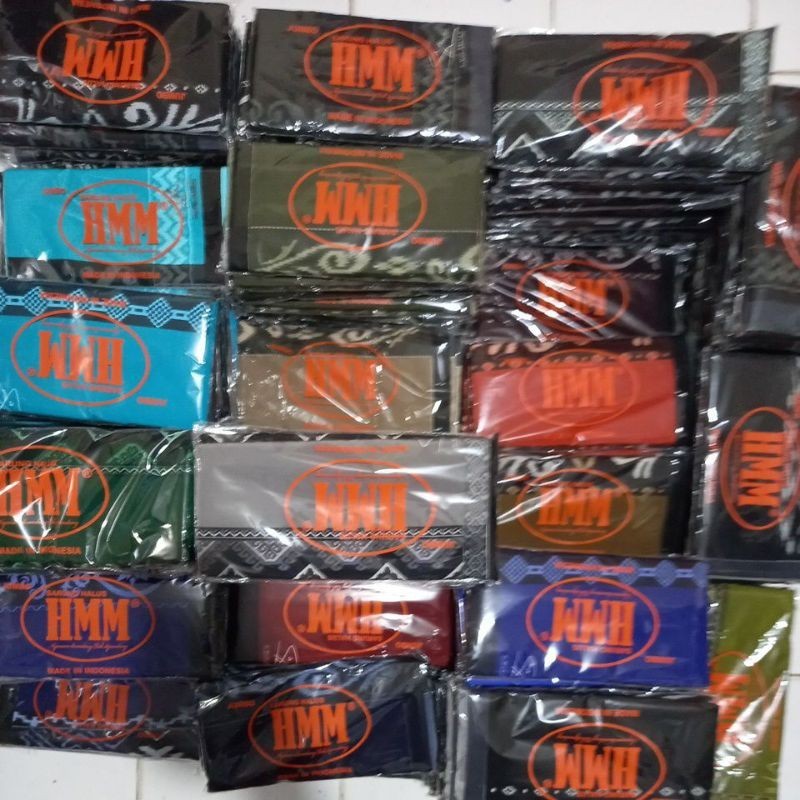 Sarung Hmm Super / Sarung Hmm Lengkap Warna / Sarung Samarinda,Sarung Santri Hmm