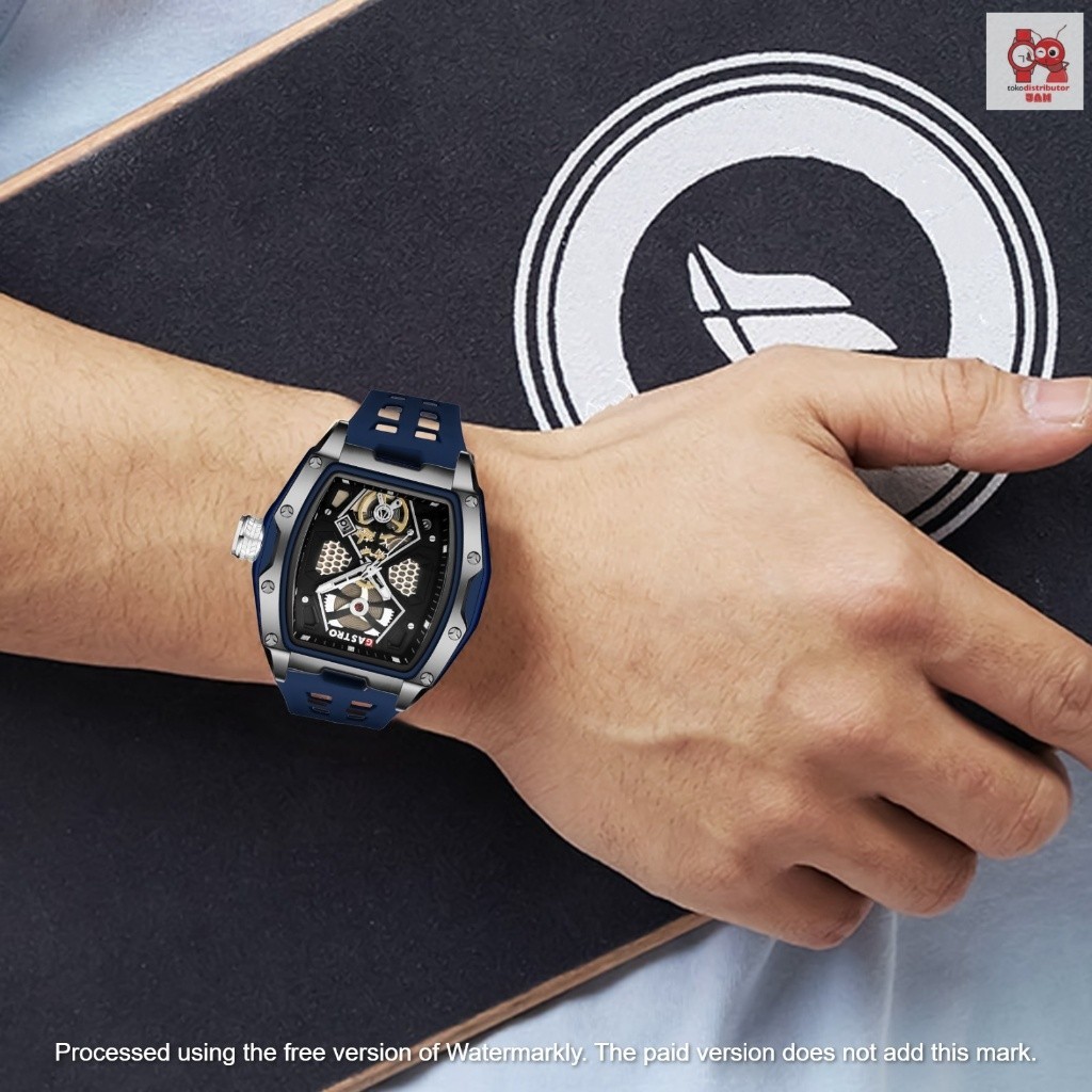 Terbaru Gastro Jam Tangan Pria Sport D30 RM 4 Rubber Water Resistant 3 ATM