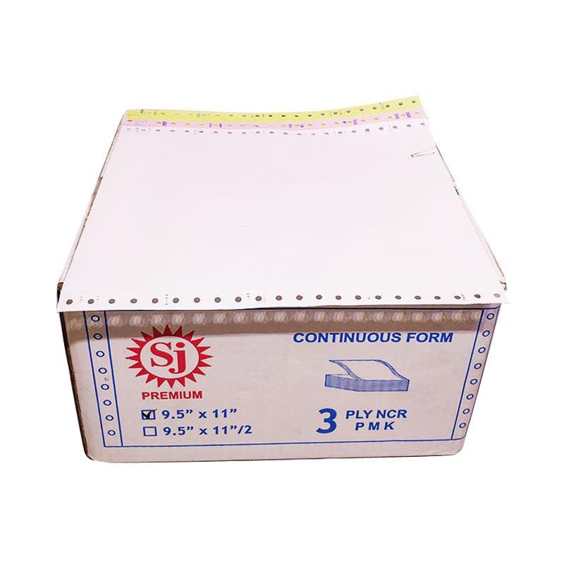 

(DUS) Kertas Komputer Continuous Form 3 Ply 9,5 x 11 Full / Bagi 2 - Sinar Jaya SJ Premium