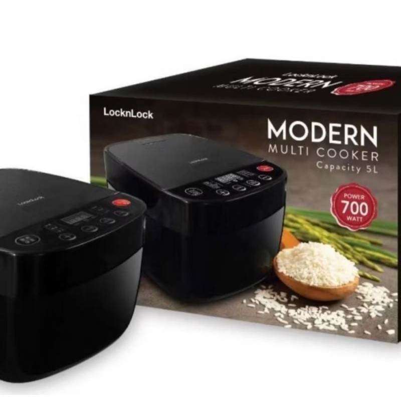 Modern multi cooker lock n lock 700 watt rice cooker, streamer , oven