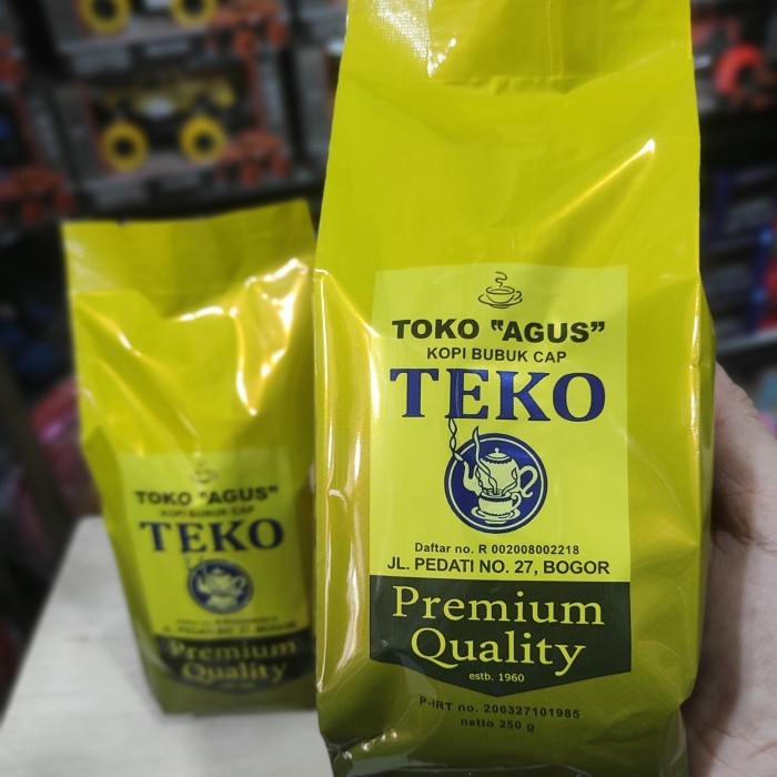 

READY STOCK!!! Kopi Bubuk Cap Teko produksi Toko Agus Bogor