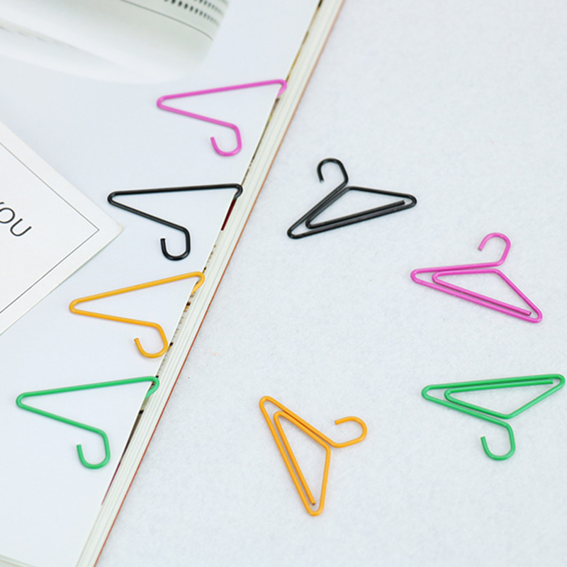 

TUTU 12 PCS/lot Hangers Paper Clips Ideas Can Hang Card Pin Photos Of A Bookmark Office Stationery Accessories Products H0039