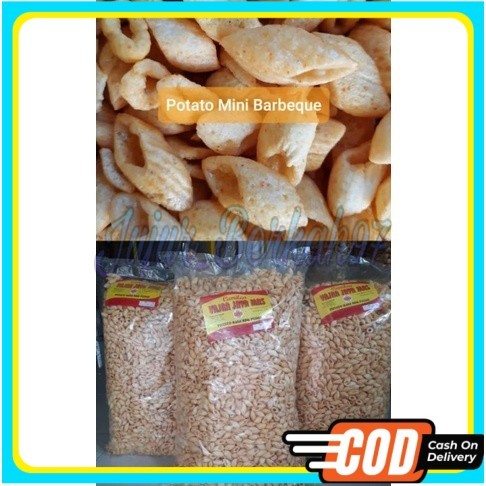 

Potato mini BBQ kemasan 1 kilogram snack kiloan