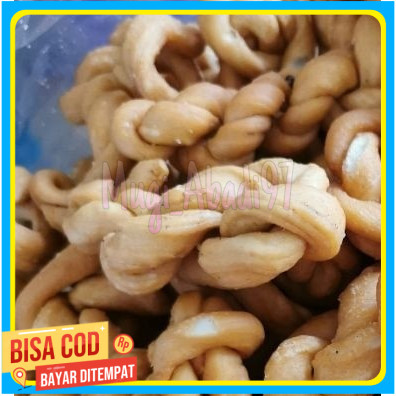 

Pluntir polos 1Kg rasa manis gurih / Plintiran / Untir untir / Kue tambang
