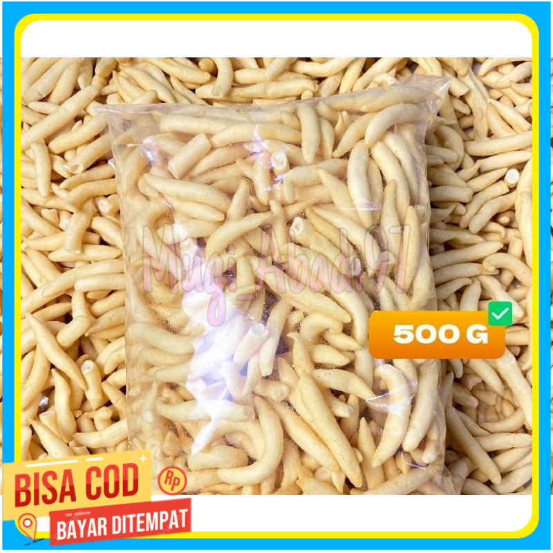 

SOS - 1 Kilogram Telor Gabus Keju Bidaran Keju Keripik Termurah Enak