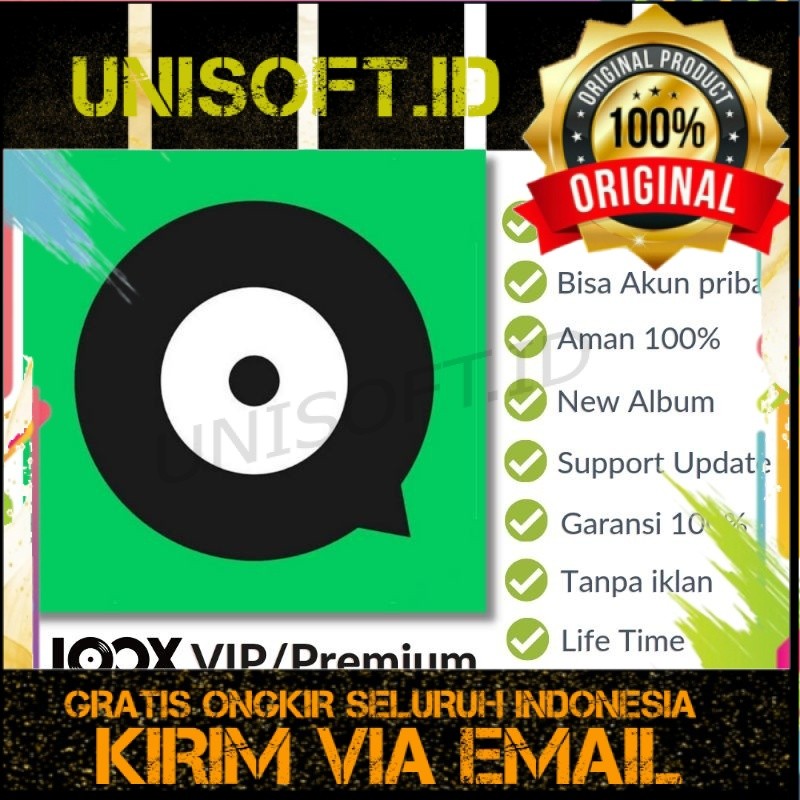 Beli 1 Gratis 1 JOOX VIP Premium Life Time Termurah | Khusus Android