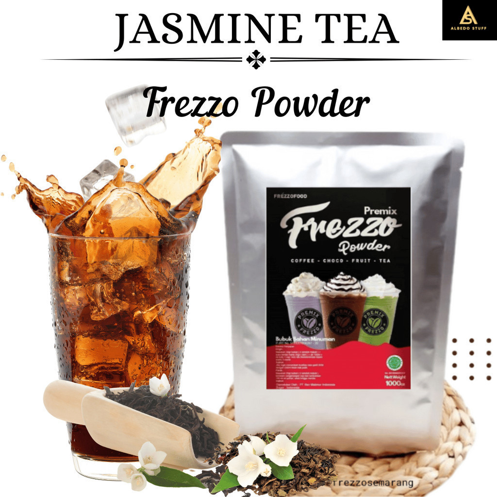 

1 KG FREZZO POWDER RASA JASMINE TEA | ES TEH MELATI KEKINIAN | BUBUK MINUMAN RASA | POWDER DRINK