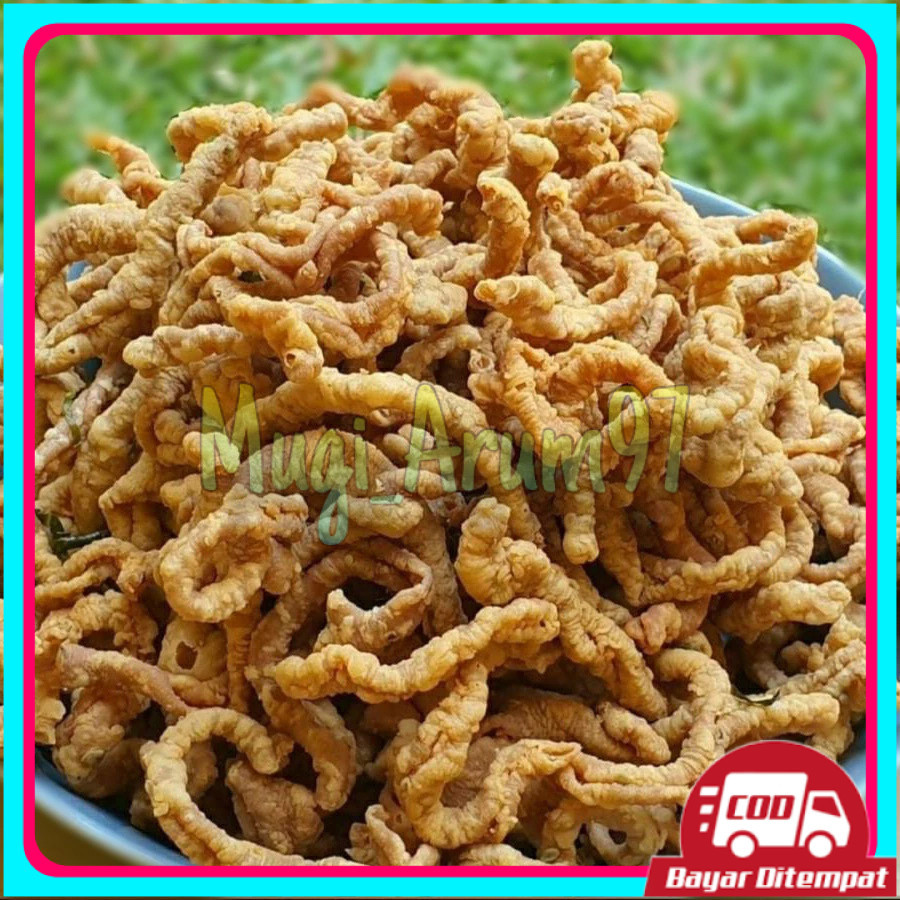 

2kg keripik usus ayam super original
