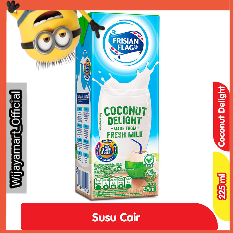 

Frisian Flag Susu UHT Coconut Delight Kotak 225 ml