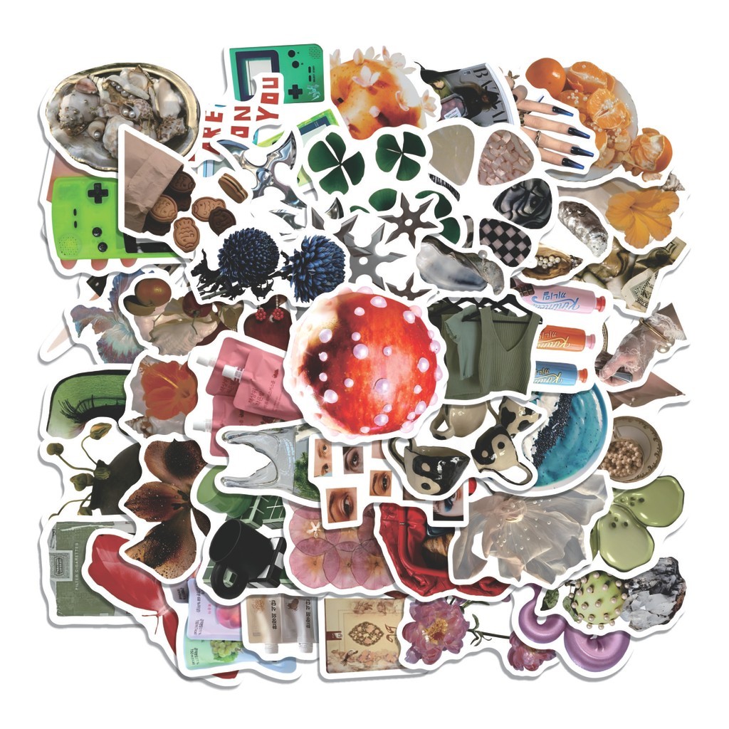 

COD 50 Pcs Stiker Vintage Luxe Lucu Anti Air Untuk Dekorasi Notebook Sepeda Skateboard Handphone