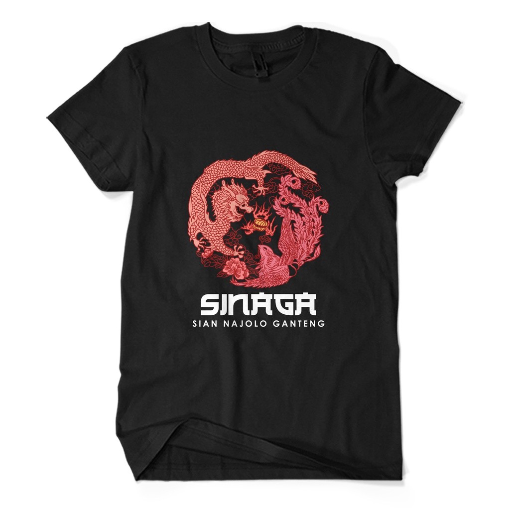 Baju Kaos Pria MARGA SINAGA Batak KAOS KAGE