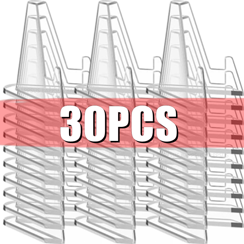 

Mini Clear Acrylic idol Photo Card Display Stand Holder Transparent Small Easel Rack Commemorative Coin Capsule Support Rack