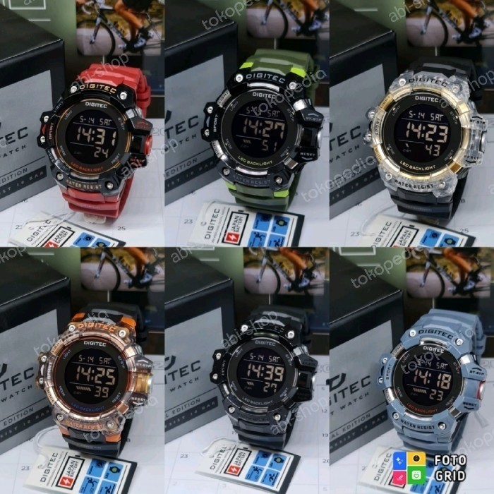 FLASH SALE Jam Tangan Digitec DG-2096T Original DG2096 DG 2096 GPR B1000 GPRB1000