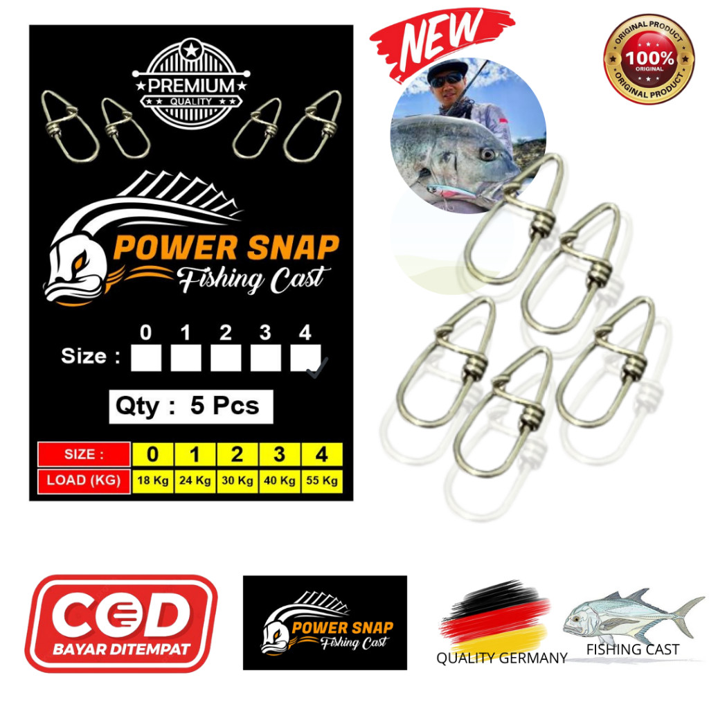 Snap Pancing Kuat dan Anti Karat