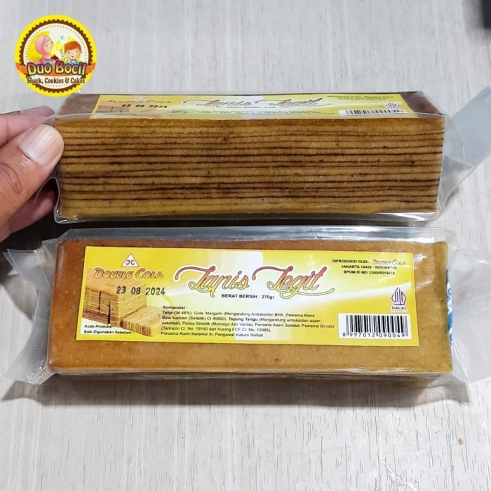 

Kue Lapis Legit / Kue Bolu Lebaran - Duo Bocil Snack - ORIGINAL LEGIT