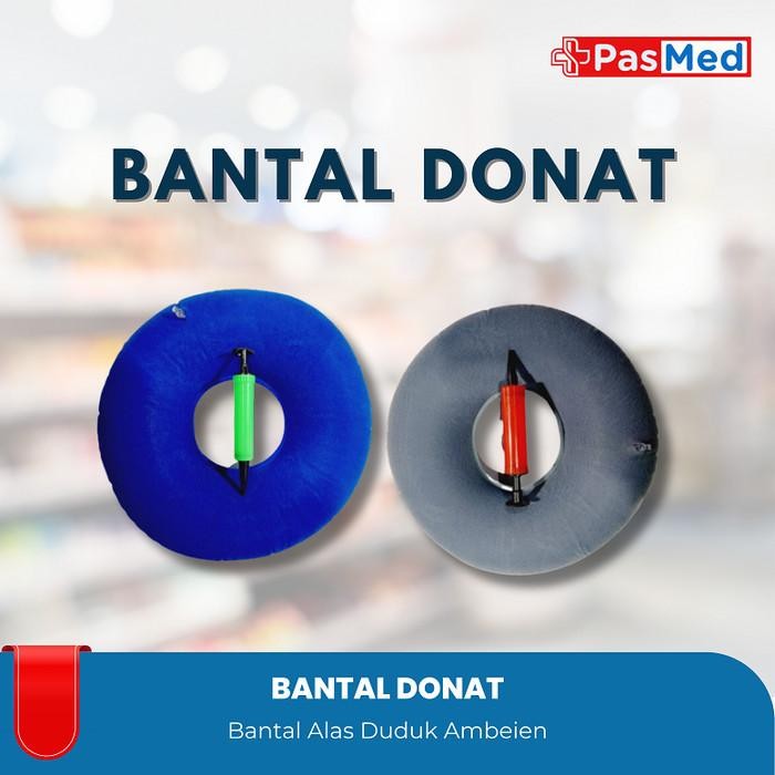 Bantal donut kesehatan alas duduk/bantalan untuk wasir,ambien
