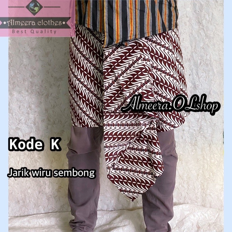 LURIK jarik sembong / jarik wiru sembung / jarik pentas seni tari / jarik wiru pendek