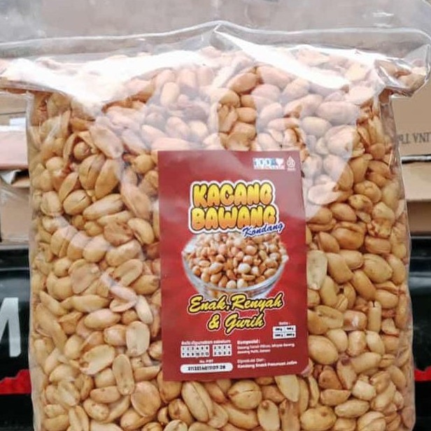 

Kacang Bawang Top star Pecel kondang 2.5kg