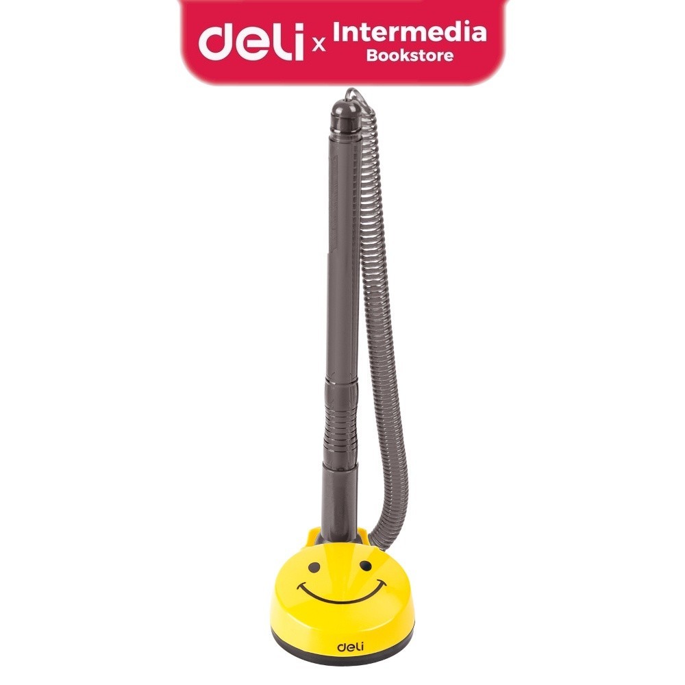 

Bobomart Deli EQ50-BK Desk Ballpoint Pulpen Meja 0,7mm Tinta Hitam Untuk Keperluan Kantor