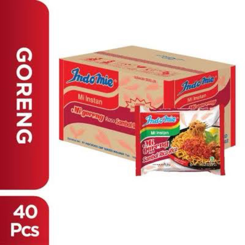 

Indomie Goreng Rica Rica / 1 Dus / 40 Pcs