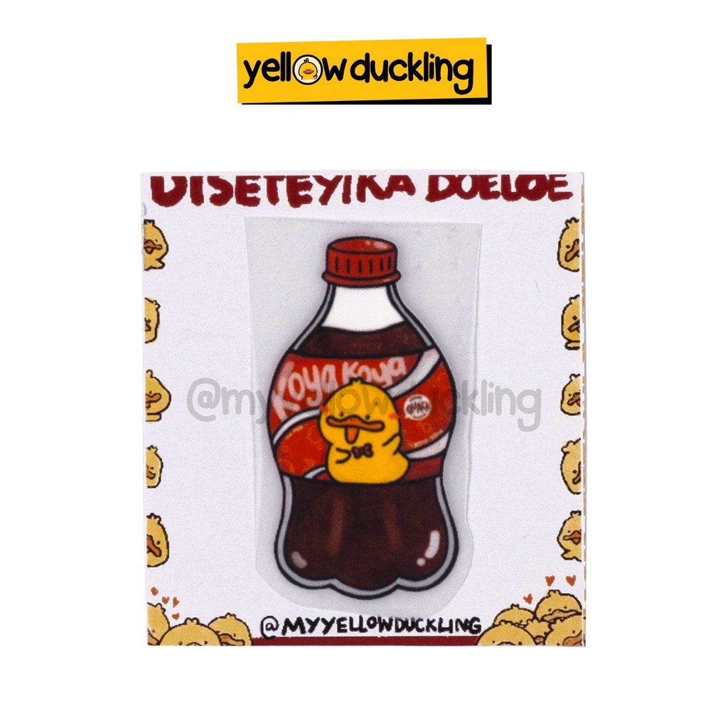 

DISETEYIKA - ITIK KOYA KOYA - YELLOW DUCKLING - SABLON