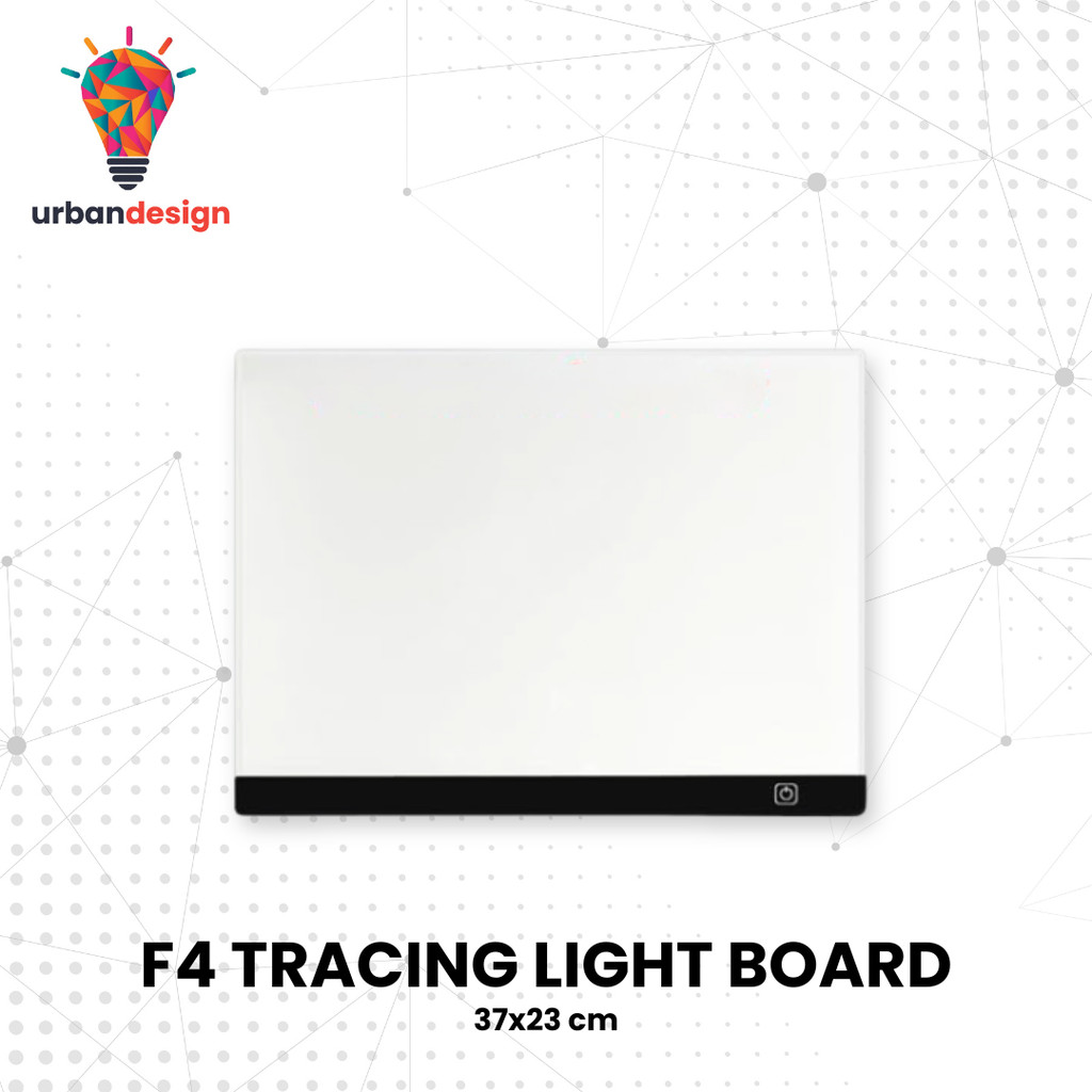 F4 Digital Graphics LED Drawing Board Edge Light Box Tracing Tablet