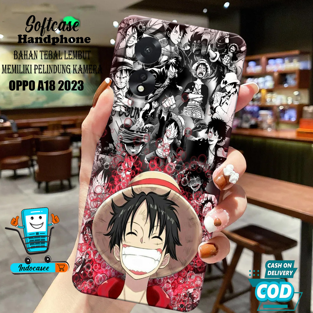 Kesing Hp OPPO A18 2023 - Softcase OPPO A18 2023  Terbaru - Casing OPPO A18 2023 - OPPO A18 2023 - S