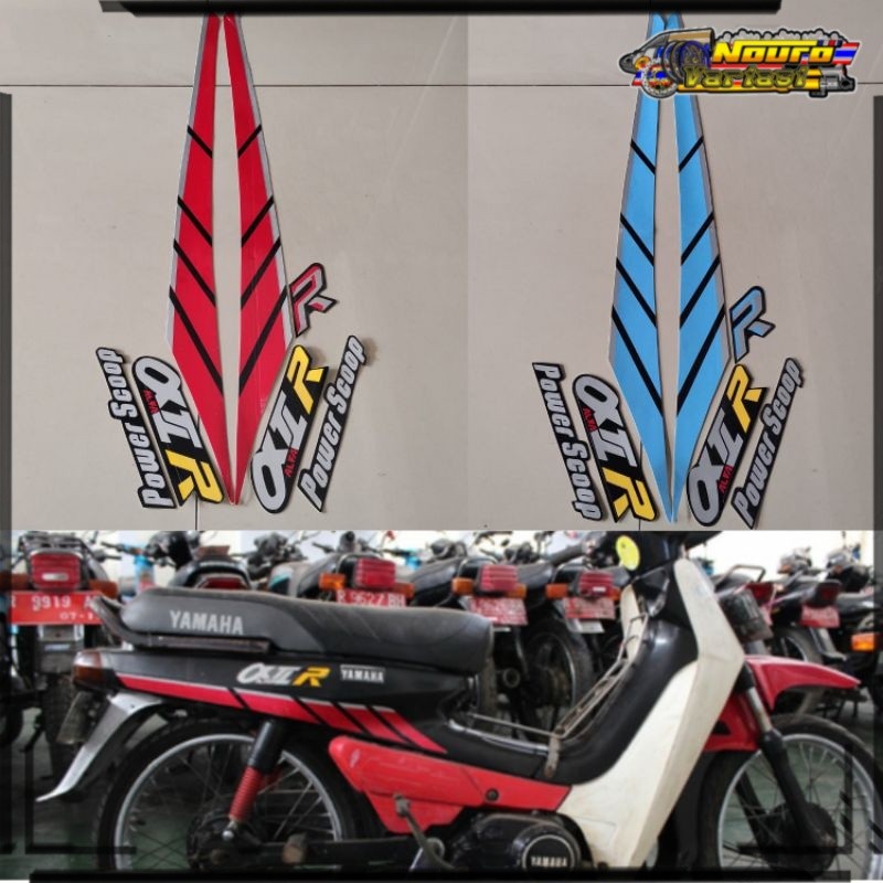 Aksesoris STRIPING YAMAHA ALFA 2R 1991 1992 LIST BODY BERKUALITAS