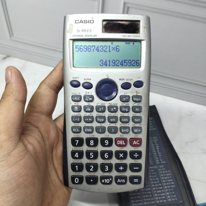 

Casio fx-991ES Kalkulator Second Ori