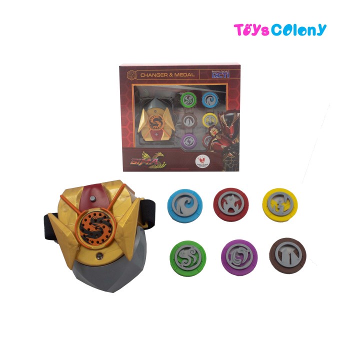 BIMA-S ACTION FIGURE SERIES - CHANGER & MEDAL BIMA-S RKC03038-1