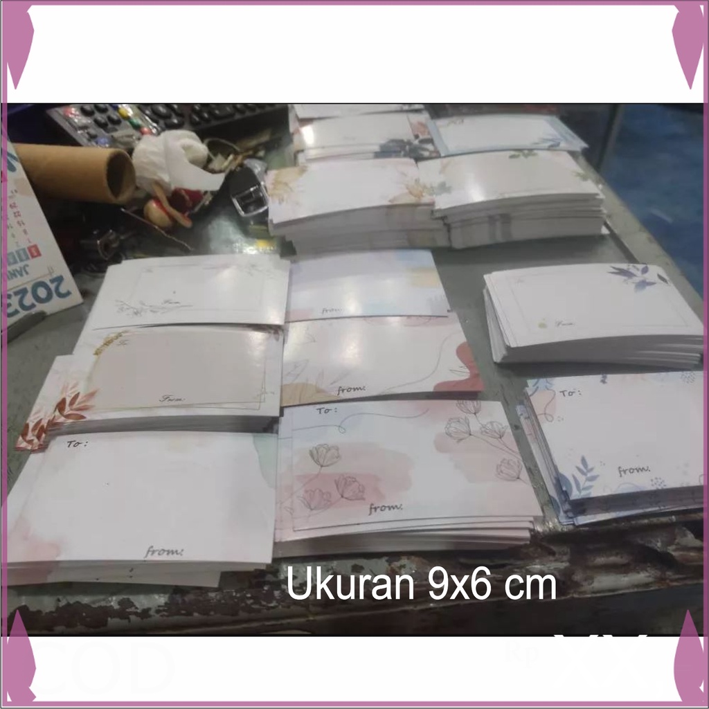 

Cetak BLANK CARD KARTU UCAPAN GREETING CARD GIFT KARTU UCAPAN KOSONGAN Custom Murah