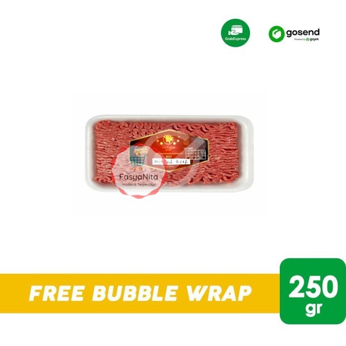 

Daging Giling / Minced Beef 250gr KHUSUS INSTANT - Spesial - FasyAnita Mart Denpasar