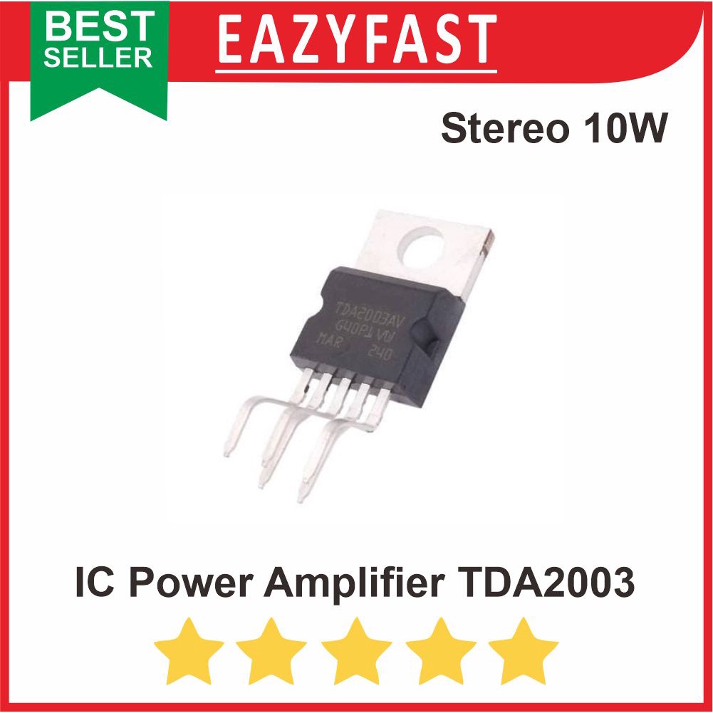 IC TDA2003 TDA 2003 Audio Power Amplifier