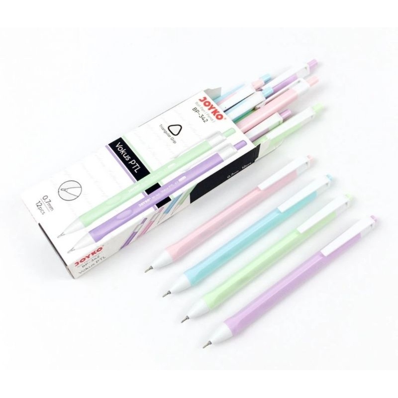 

Ball Pen Pulpen Pena Joyko BP-342 Vokus 0.7 mm (12pc)