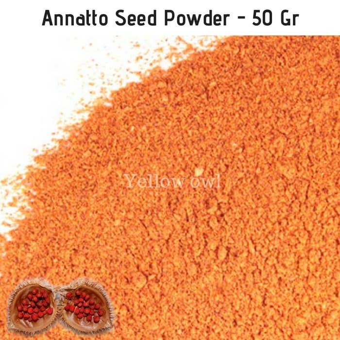 

Bisa COD Murmer Annatto Seed Powder - 50 Gr