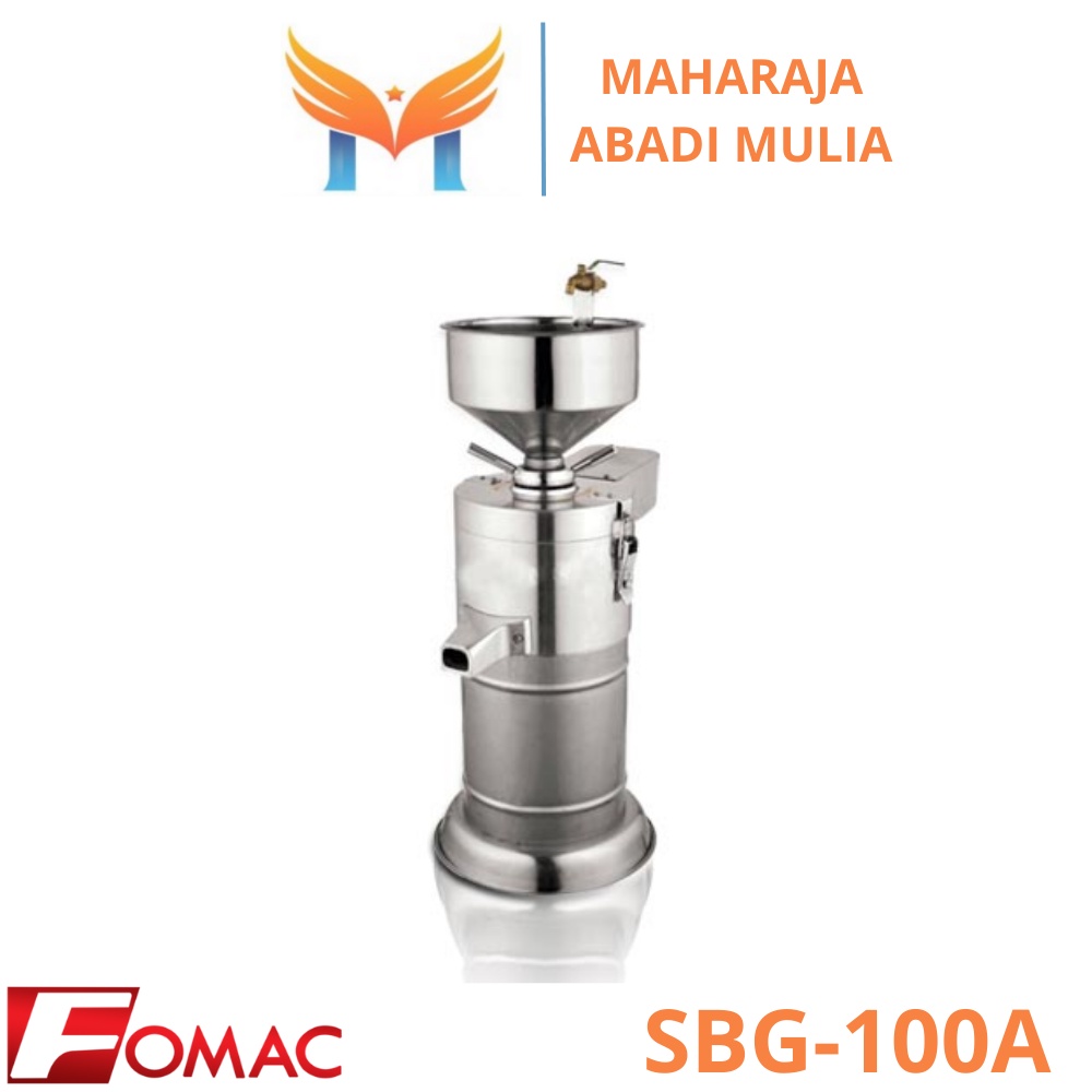 Mesin Susu Kedelai Fomac Sbg-100A Mesin Pengolah Sari Kacang Kedelai Garansi Resmi