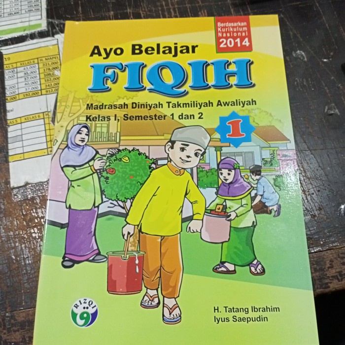 buku ayo belajar fiqih kelas 1 mdta