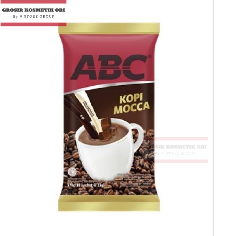 

Per renteng isi 10 kopi ABC KOPI MOCCA 27gr