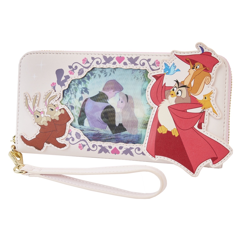 Loungefly Disney Sleeping Beauty Princess Lenticular Wristlet