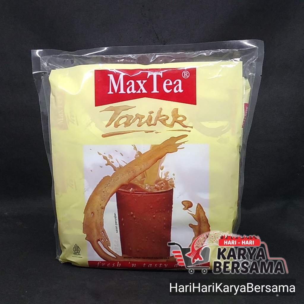 

MAX TEA TARIKK BAG 30 SACHET X 25GR