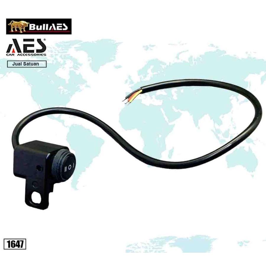 Saklar Lampu Tembak D2 3 Mode Saklar Sepion Motor Besi 3 Fungsi