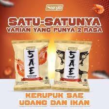 

kerupuk krupuk SAE ikan udang 250gr